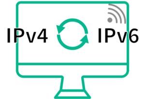 IPv4/IPv6が同時に利用可能！
IPv4/IPv6の切り替えは不要